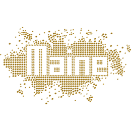 Wholesale Golden Maine Rhinestone Iron On Transfer Designs